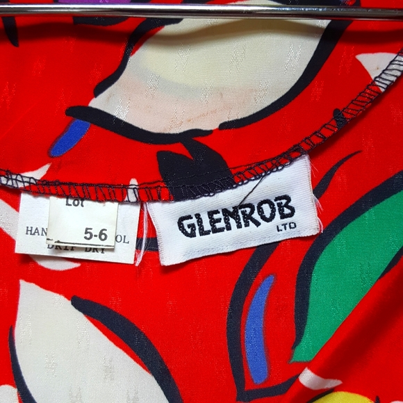 Vintage 1980's GLENROB Cocktail Dress - Picture 4 of 7